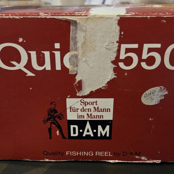 Vintage Fishing reel by D-A-M Quick 550 Salt Water fishing - Picture 4 of 16